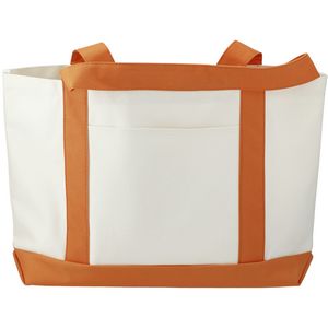 000271 Large Canvas Boat Tote Bag