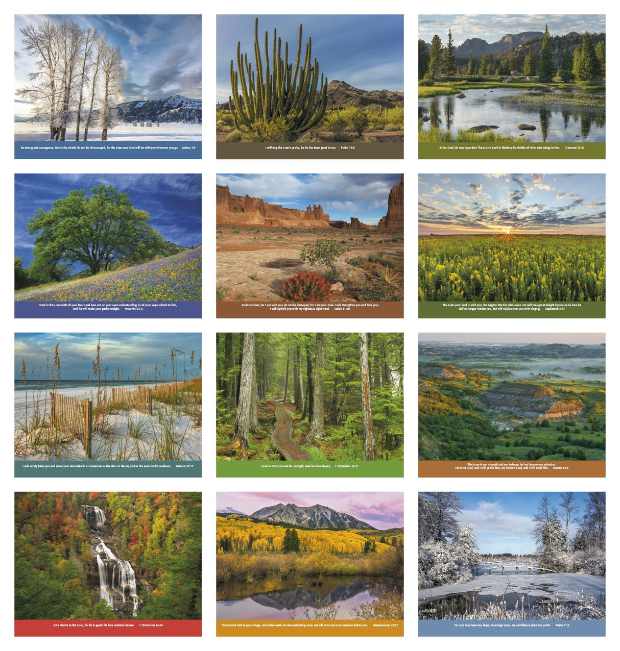 Good Value Everlasting Word - Stapled Calendar month image