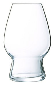 Brown 19.75oz pilsner clear glass