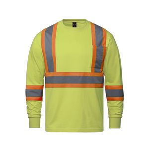 Cotton Hivis Long Sleeve Tshirt