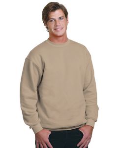 BAYSIDE Adult USA Made Heavyweight Crewneck Sweatshirt