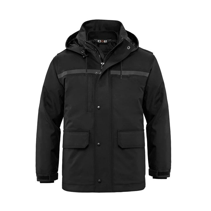 Pinnacle Adult Heavy Duty 3" 1 Parka w/Detachable Hood