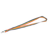 Recycled Polyester Rainbow Lanyard