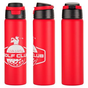 000638 Cabrio 24 oz Recycled Stainless Steel Vacuum Insulated Bottle