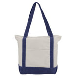 Zephyr - 12 oz. Cotton Canvas Tote Bag - Heat Transfer
