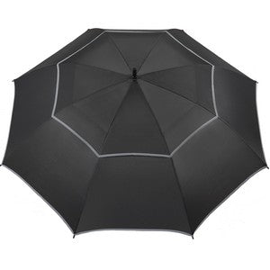 62'' RPET Golf Umbrella w/ Reflective Trim
