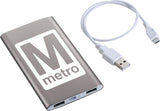 Sleek Aluminum 4000 mAh Power Bank