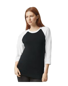 American Apparel® Unisex CVC Raglan Tee Shirt