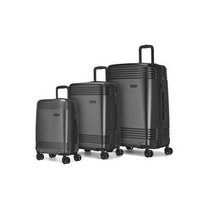 Bugatti Nashville Recycled Pet Hardside Luggage 3 Piece Set
