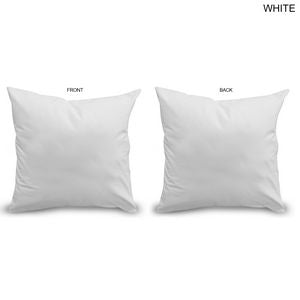 Sublimated Throw Cushion, 12x12, Invisible Zipper Closure, Removable insert, Cover is washable