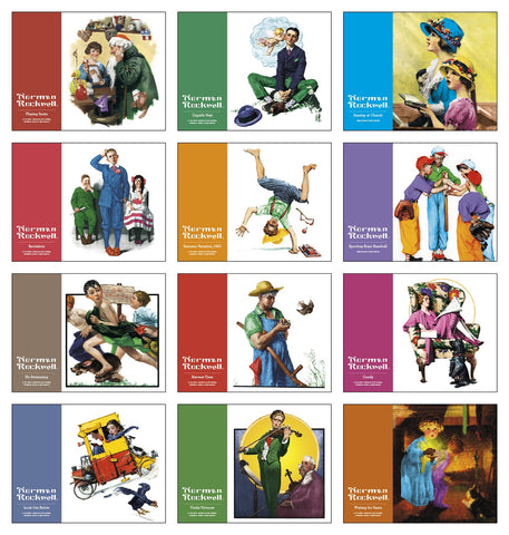 HotLine® Products Norman Rockwell Appointment Calendar - Spiral