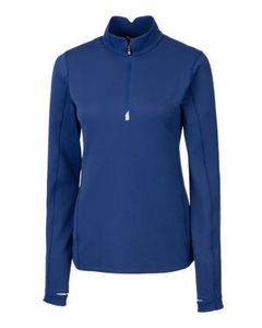 Cutter & Buck Traverse Stretch Quarter Zip Womens Pullover