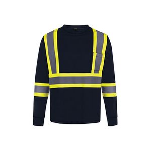 000924 Beacon Adult Long Sleeve Hi-Vis T-Shirt