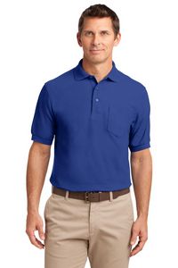 Port Authority® Silk Touch™ Polo Shirt w/ Pocket