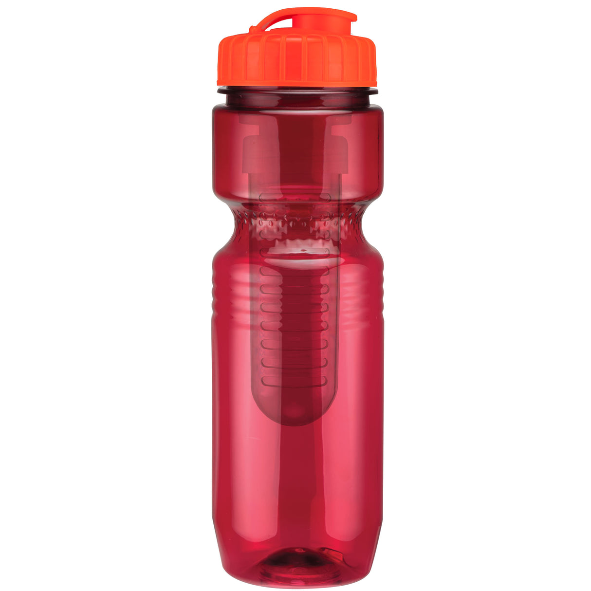 Red/Translucent Orange Lid