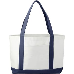 000271 Large Canvas Boat Tote Bag