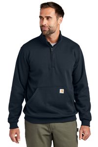 Carhartt® Midweight ¼ Zip Mock Neck Sweatshirt