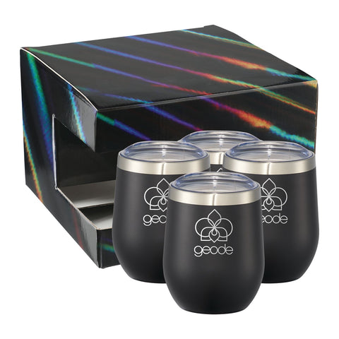 12 Oz. Corzo Cup 4-in-1 Gift Set
