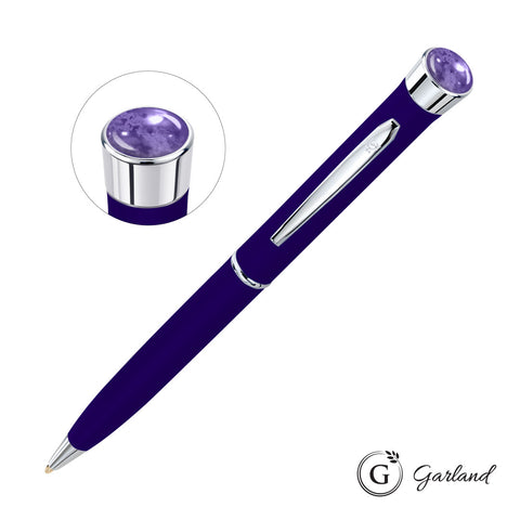 Garland? Color Matte Aura Twist Pen - Chrome