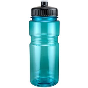 Aqua Blue/Black Lid Blank