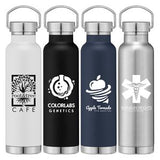 Apollo - 23 oz. Double Wall Stainless Steel Water Bottle with Lid