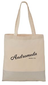 Silver Line Cotton Convention Tote