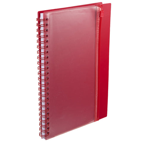 5.5'' x 8.5'' Spiral Notebook with Clear Pocket