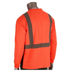 Orange/Black/Silver Blank Back View