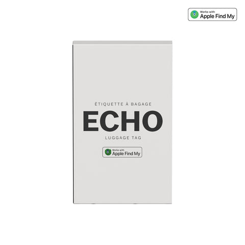 Echo Luggage Tag With Apple Find My