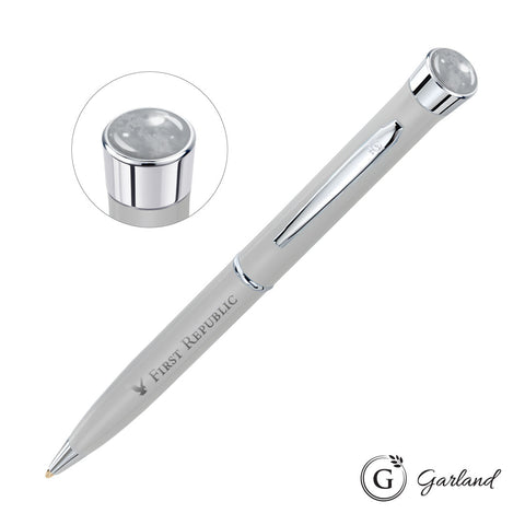 Garland? Color Matte Aura Twist Pen - Chrome