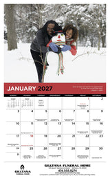 HotLine Products Everyday Celebrations Appointment Calendar - Stapled open image