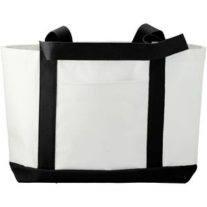 000271 Large Canvas Boat Tote Bag