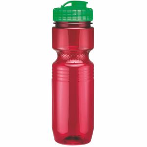 26 Oz. Translucent Jogger Bottle with Flip Top Lid