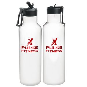 Balsam 750 Ml. (25 Fl. Oz.) Steel Bottle With Flip Straw