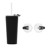 Excalibur - 21 oz. Double-Wall Stainless Tumbler with Straw