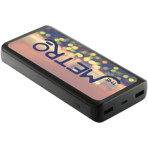 mophie® Power Boost 20,000 mAh Power Bank with USB-C Port
