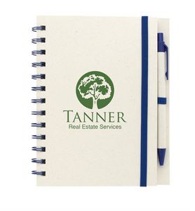 BoC Recycled Spiral Notebook with Pen