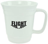Fiesta 13.4oz white mug in Ripple gift box