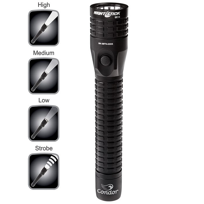 Nightstick Metal Multi-Function Duty Flashlight