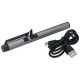 Graphite Gray/Black Blank Side View