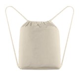 Java - 5 oz Cotton Drawstring Backpack