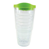 24ORBTMB Clear Tumbler/Lime Lid