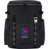 Black/Gray Logo Front View