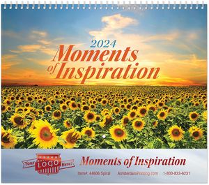 Moments Of Inspiration Spiral Wall Calendar