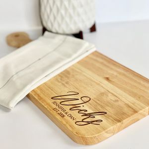 Engraved Charcuterie Board