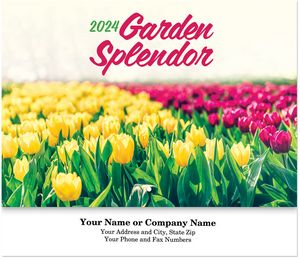 Garden Splendor Stapled Wall Calendar