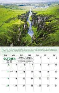 Galleria Wall Calendar 2026 Go Green Calendar