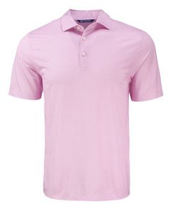 Cutter & Buck Pike Eco Diamond Dot Print Recycled Mens Big & Tall Polo