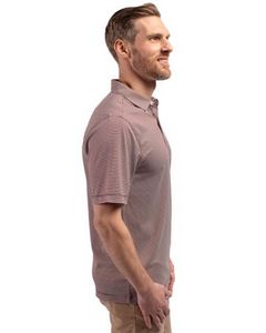 Cutter & Buck Forge Eco Double Stripe Stretch Recycled Mens Big &Tall Polo