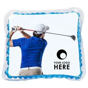 Golfer Square Aqua Pearls™ Hot/Cold Pack